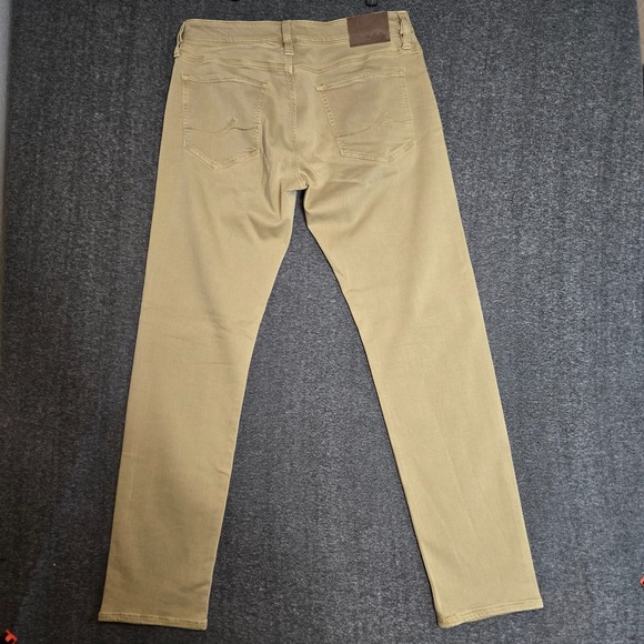 34 Heritage Men's Courage Mid Rise Straight Leg Pants Sz 35 x 34 Beige Brown x2 - Picture 5 of 15